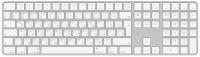 Беспроводная клавиатура Apple Magic Keyboard с Touch ID и цифровой панелью белый, русская, 1 шт