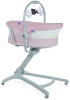 Кроватка-стульчик Chicco Baby Hug 4-в-1 Air, расцветка Rose