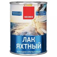 Лак яхтный NEOMID Yacht алкидно-уретановый бесцветный, глянцевая, 0.75 л