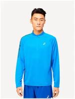 Лонгслив ASICS Icon LS 1/2 ZIP, размер S, electric blue/french blue