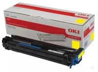 Фотобарабан OKI 45103713 тонер toner для лазерного принтера, цветной туба чернила принт краска заправка мфу Cartridge порошок yellow желтый