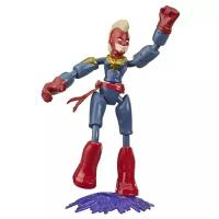 Фигурка Hasbro Bend And Flex Captain Marvel E7377/E7872, 15 см