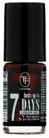 TF Cosmetics лак для ногтей 7 days Color Gel, 8 мл, №247 благородный бордовый