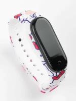 Ремешок для Xiaomi Mi Band 3/4 Hello Kitty