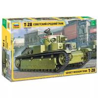 Сборная модель ZVEZDA Советский средний танк Т-28 (3694) 1:35