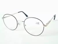 Готовые круглые очки Blue Eagle/ металлические мужские/ женские очки для коррекции зрения -5,0