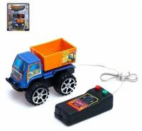 Радиоуправляемая игрушка - Машина Стройтехника, работает от батареек, 1 шт