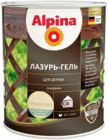 Защитная лазурь-гель для дерева Alpina прозрачная 0,75 Л (1/6) 