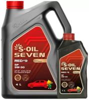 Моторное масло S-OIL SEVEN RED #9 SP 5W-30 4литра + 1литр