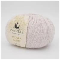 Пряжа Vento d'Italia Angora Rabbit (Ангора Кролик) 31 жемчужный 70% пух ангорского кролика, 30% нейлон 50г 350м 5шт