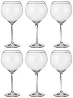 Набор бокалов для вина из 6 шт. Crystalite 