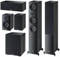 Комплекты акустики 5.1 Heco Aurora 700 Set 5.1 (700+300+Center+Sub) black