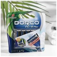 Сменные кассеты для бритья Dorco TG-II Plus, 2 лезвия с увлажняющей полоской, 5 шт. 9231449