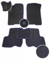 Автомобильные коврики EVA/ЕВА с 3D лапкой в салон для BMW 5 (F10, F11, F07) (2010-2017), БМВ (Ф10, Ф11, Ф07), (Без разреза)