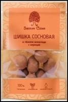 Драже Сибирский кедр Шишка сосновая в темном шоколаде с корицей, 60 г