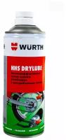 Смазка hhs 100 (HHS Drylube) спрей 520/400 мл, Wurth