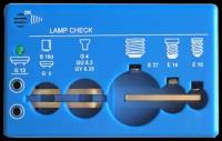 Тестер для ламп, 220В, цвет синий