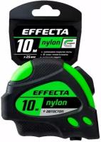 Рулетка Effecta Nylon -10м/25 мм