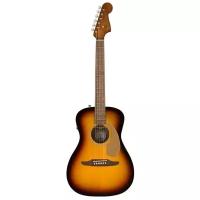 Электроакустические гитары FENDER MALIBU PLAYER SUNBURST WN