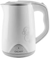 Чайник Galaxy GL 0301 (белый 2000 Вт, 1,5л двойная стенка из нержавеющей стали и пищевого пластка)