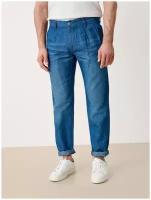 Брюки (джинсы) для мужчин, s.Oliver, модель: 130.10.204.26.180.2113486, цвет: синий, размер: 32/34