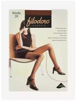 Колготки Filodoro Classic Ninfa, 20 den, размер 4, коричневый, бежевый