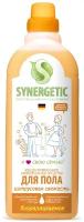 Synergetic Универсальное средство для пола Цитрусовая свежесть, 0.75 л