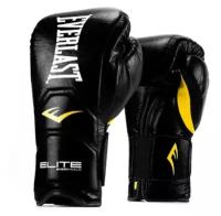 Everlast Боксерские перчатки Everlast тренировочные Elite ProStyle черные 14 унций