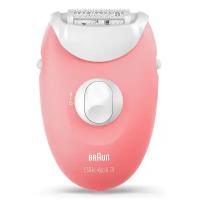 Эпилятор Braun 3-176 Silk-epil 3 SE, розовый