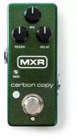 Педаль Dunlop M299G1 MXR Carbon Copy Mini Analog Delay Педаль эффектов