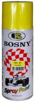 Краска Bosny Spray Paint акриловая универсальная, 41 yellow, глянцевая, 400 мл