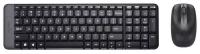 Keyboard+mouse Logitech Wireless Desktop MK220 (USB, FM, keyboard:2xAAA, mouse:optical, 1000dpi, 3btn+Roll, 1xAA) Retail
