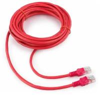 Сетевой кабель Gembird Cablexpert UTP cat.5e 5m Pink PP12-5M/RO