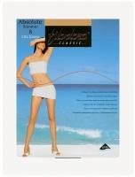 Летние колготки с низкой талией 8 ден Filodoro Classic ABSOLUTE Summer Vita Bassa, размер 4, цвет Черный