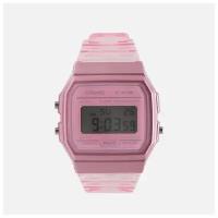 Наручные часы CASIO Collection F-91WS-4, розовый, черный