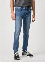 Джинсы для мужчин, Pepe Jeans London, модель: PM206321VZ44, цвет: голубой, размер: 29/34