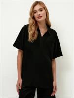 Блузка ZARINA женская 2265120321,цвет:черный,размер:46