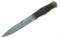 Нож Гюрза (сталь 70Х16МФС), кожа