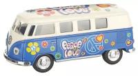 Автобус Serinity Toys 1962 Volkswagen Classical Bus (5377DFKT) 1:32, 13 см