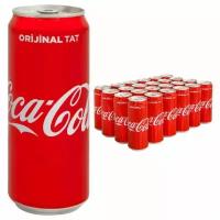 Coca Cola Турция ORIJINAL TAT уп 24 шт, жестяная банка 0,33 л