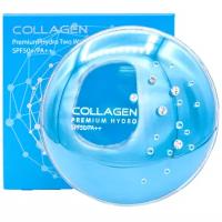 Премиум-пудра с коллагеном + зап.блок ENOUGH Collagen Premium Hydro Two Way Cake SPF50+/PA++ 12g