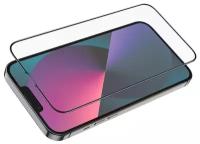 Защитные плёнки и стёкла Hoco Защитное стекло Hoco G1, для iPhone 13/13 Pro, ПЭТ слой, анти отпечатки, черная рамка