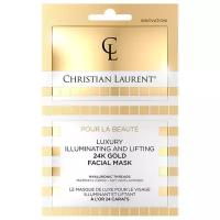 Christian Laurent Осветляющая маска-лифтинг с 24К золотом Luxury Illuminating and Lifting 24K Gold Face Mask