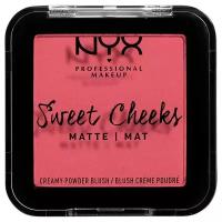 NYX professional makeup Прессованные румяна Sweet Cheeks Creamy Powder Matte