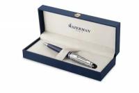 Шариковая ручка Waterman Expert22 SE deluxe Blue CT, стержень: M, цвет: Blue, в подарочной упаковке