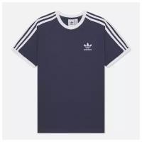 Мужская футболка adidas Originals Adicolor Classics 3-Stripes синий, Размер XS