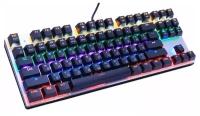 Механическая игровая клавиатура RGB MeToo ZERO 87 красные переключатели