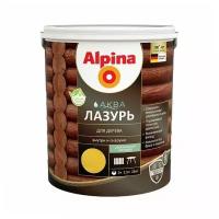 Alpina Аква лазурь для дерева, 2.5 л, сосна