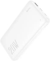 Портативный аккумулятор Hoco J87 Tacker, PD20W+QC3.0, 10000mAh, белый