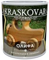 Масло Kraskovar Олифа, бесцветный, 0.75 л
